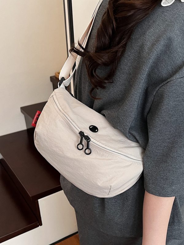 Trendy Women's Cloth Shoulder Bag 2025 - Versatile Large Capacity Crossbody Dumpling Bag for Everyday Fashion