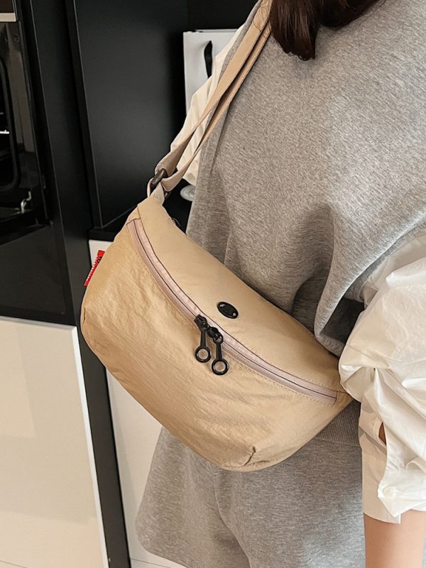 Trendy Women's Cloth Shoulder Bag 2025 - Versatile Large Capacity Crossbody Dumpling Bag for Everyday Fashion