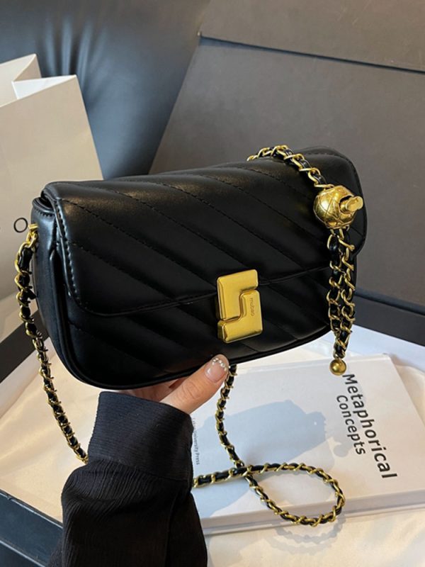 Trendy Women's Crossbody Bag - 2025 Summer Small Diamond-Shaped Square Bag in Chic Chanel-Style for Fashion-Forward Looks