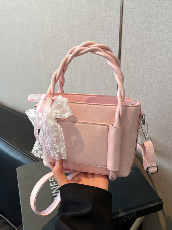Trendy Women's High-End Tote Bag 2025 - Fashionable Commuting Shoulder Crossbody Bucket Bag for Everyday Style