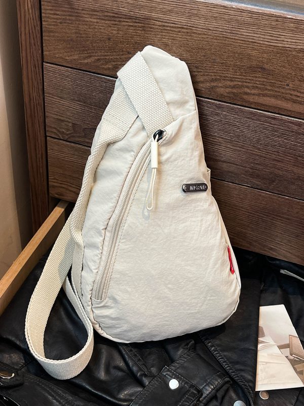 Trendy Women's Korean Style Casual Sports Crossbody Bag - Large Capacity Travel Shoulder Chest Bag for Everyday Use