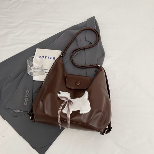 Trendy Women's Large Capacity Tote Bag - Versatile Shoulder Bag for Autumn/Winter 2025 Fashion, Chic Niche Style