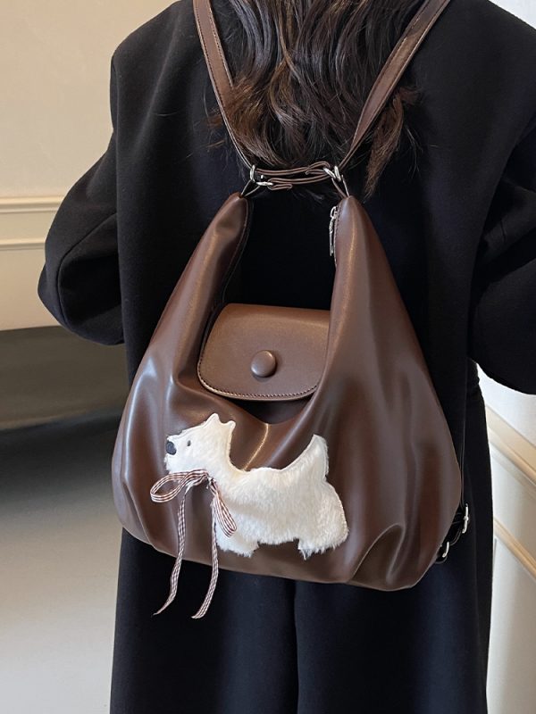 Trendy Women's Large Capacity Tote Bag - Versatile Shoulder Bag for Autumn/Winter 2025 Fashion, Chic Niche Style