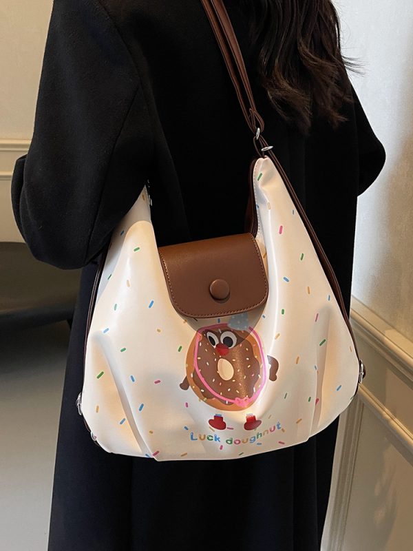 Trendy Women's Large Capacity Tote Bag - Versatile Shoulder Bag for Autumn/Winter 2025 Fashion, Chic Niche Style