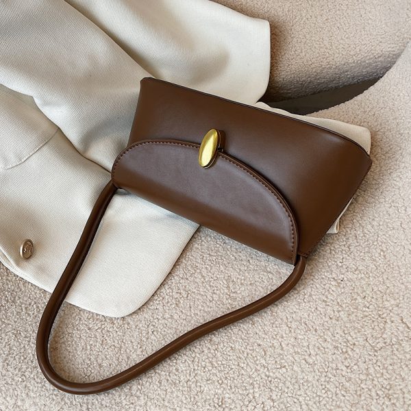 Trendy Women's Retro Underarm Bag - Versatile Small Square Shoulder Bag for Spring/Summer 2025 Fashion