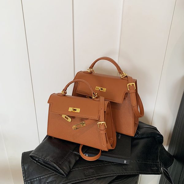 Trendy Women's Shoulder Bag - High-End Kelly Style, Versatile Fashion for Spring 2025, Chic Niche Design