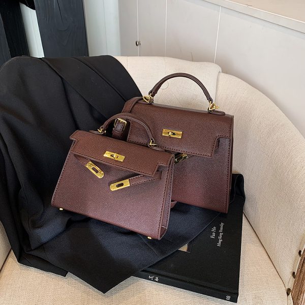 Trendy Women's Shoulder Bag - High-End Kelly Style, Versatile Fashion for Spring 2025, Chic Niche Design