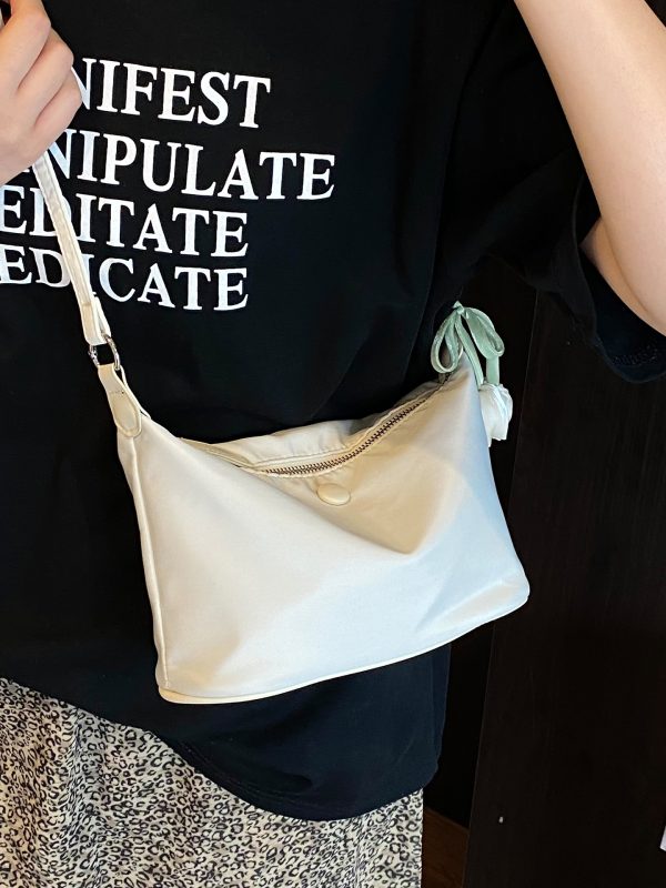 Trendy Women's Shoulder Crossbody Bags - Casual Versatile Underarm Fabric Bags for Everyday Commuting 2025