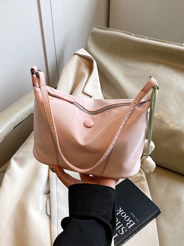 Trendy Women's Shoulder Crossbody Bags - Casual Versatile Underarm Fabric Bags for Everyday Commuting 2025
