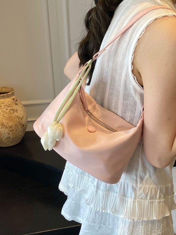 Trendy Women's Shoulder Crossbody Bags - Casual Versatile Underarm Fabric Bags for Everyday Commuting 2025