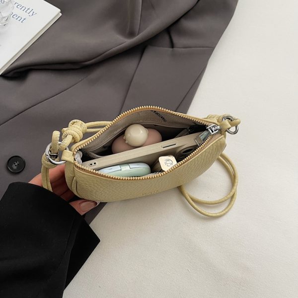 Trendy Women's Summer Crossbody Phone Bag - Casual Zipper Small Bag for Commuting, 2025 Fashion Essential