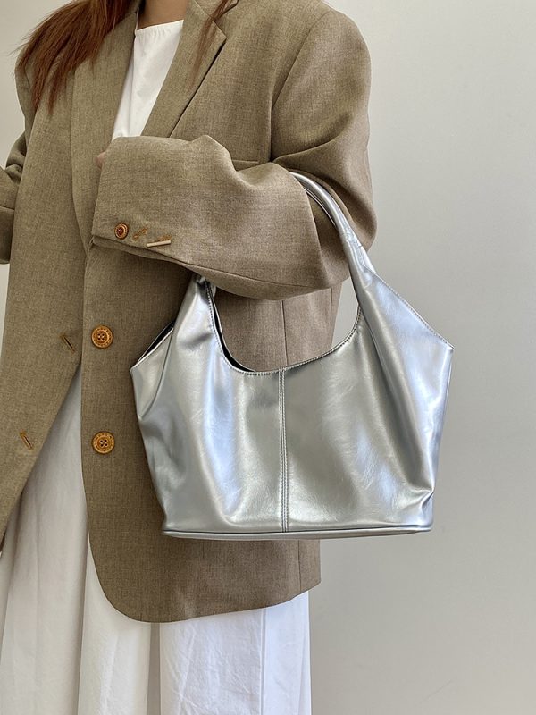 Trendy Women's Tote Bag 2025 - Large Capacity Underarm Shoulder Bag with Versatile Niche Design - Fashionable and Cool