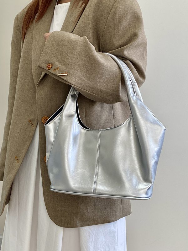 Trendy Women's Tote Bag 2025 - Large Capacity Underarm Shoulder Bag with Versatile Niche Design - Fashionable and Cool