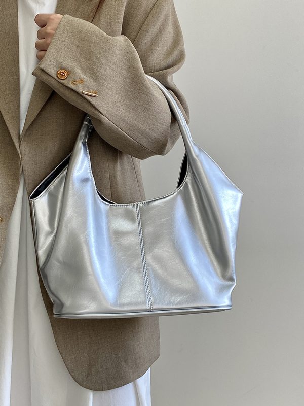 Trendy Women's Tote Bag 2025 - Large Capacity Underarm Shoulder Bag with Versatile Niche Design - Fashionable and Cool