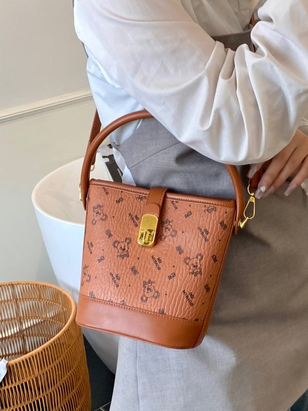 Trendy Women's Tote Bag 2025 - Versatile Shoulder & Crossbody Bucket Bag for Commuting and Daily Fashion