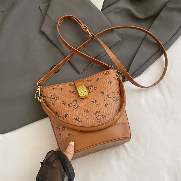 Trendy Women's Tote Bag 2025 - Versatile Shoulder & Crossbody Bucket Bag for Commuting and Daily Fashion