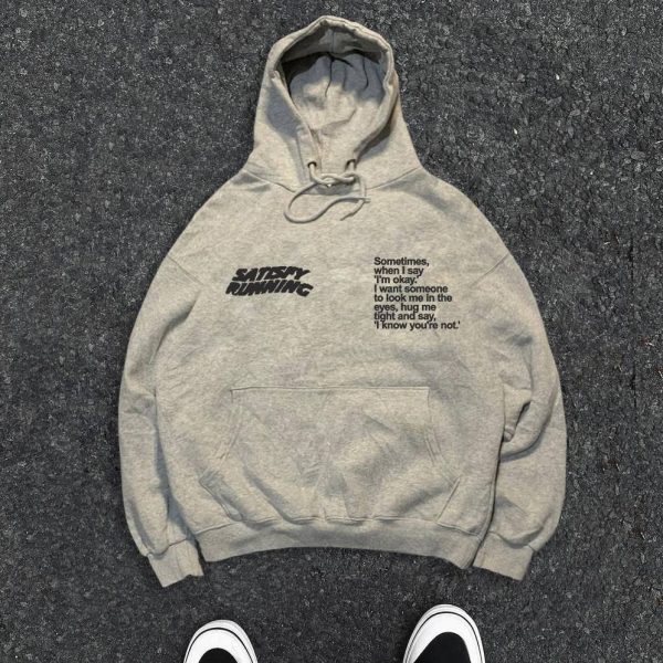 Unisex Heavyweight Hooded Sweatshirt - Trendy BF Lazy Style, Loose Fit, 400 Grams, Perfect for Casual Outings and Charitable Events