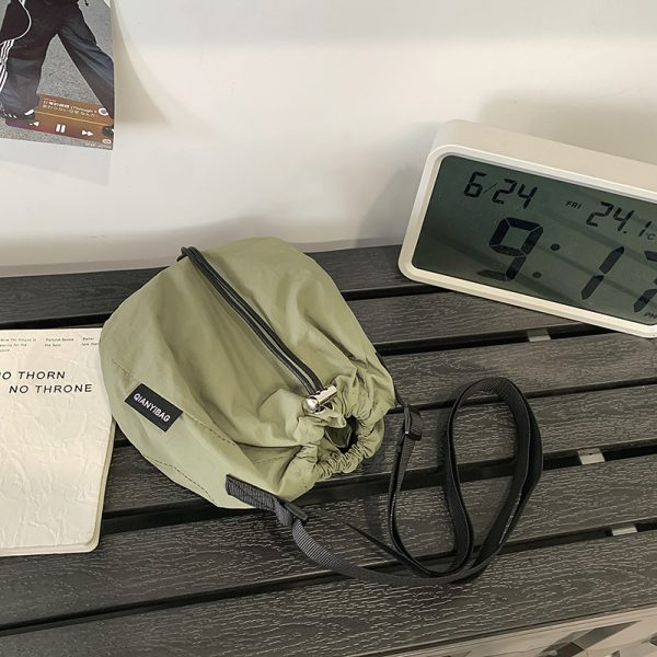Unisex Lightweight Crossbody Bucket Bag - Casual Summer Canvas Sports Phone Bag in 2025 New Style