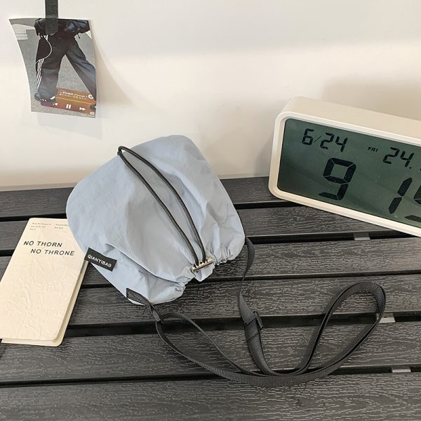 Unisex Lightweight Crossbody Bucket Bag - Casual Summer Canvas Sports Phone Bag in 2025 New Style