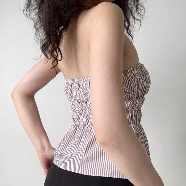 Versatile DIY Vintage Slim Fit Halter Top for Women - European & American Style, Multiple Ways to Wear, Y2K Fashion