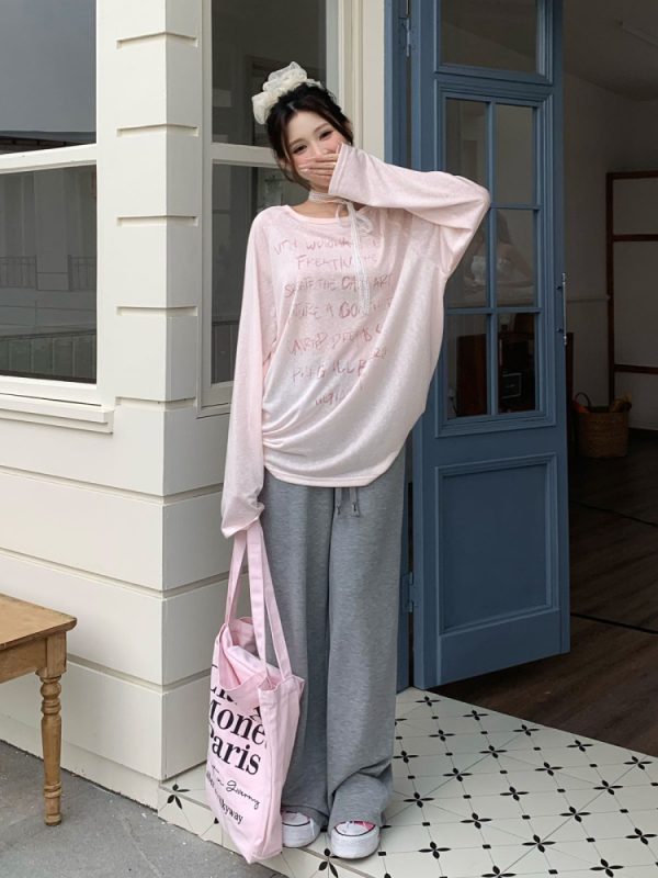 Versatile High Waist Slim Straight Casual Pants for Women - Summer Narrow Long Trousers for Effortless Style