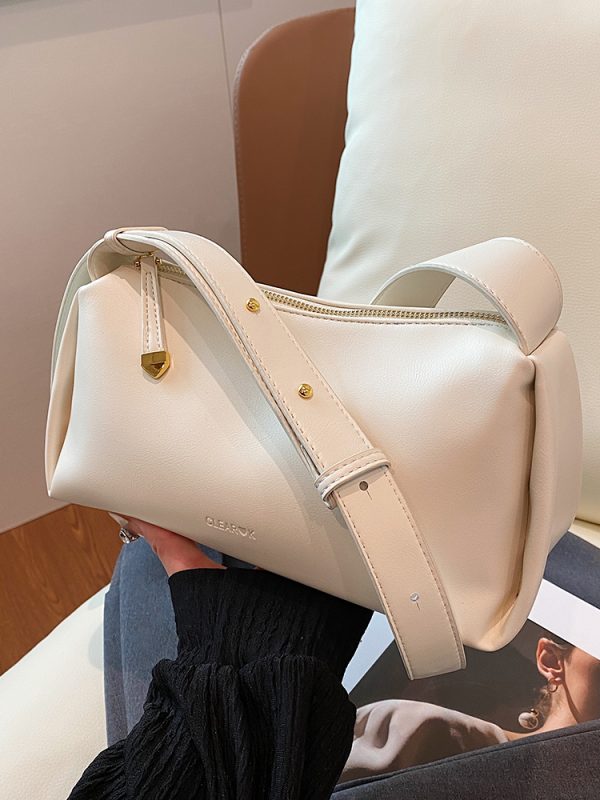 Versatile Korean Minimalist High-End Shoulder Bag for Women - 2025 Spring/Summer Crossbody Commuting Collection