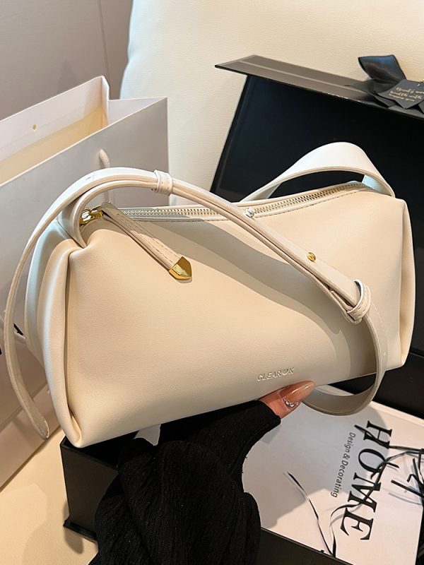 Versatile Korean Minimalist High-End Shoulder Bag for Women - 2025 Spring/Summer Crossbody Commuting Collection