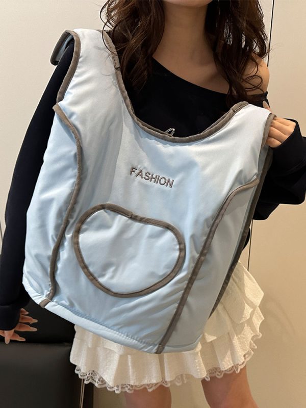 Versatile Women's Backpack for College Students - Fashionable Design, Large Capacity, Trendy 2025 Summer Style