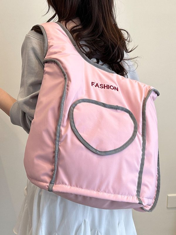 Versatile Women's Backpack for College Students - Fashionable Design, Large Capacity, Trendy 2025 Summer Style