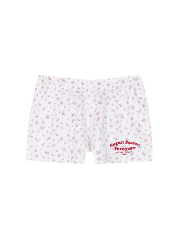 Vintage American Campus Style Embroidered Floral Women's Casual Shorts - Trendy Slim Fit for 90s Inspired Fashion