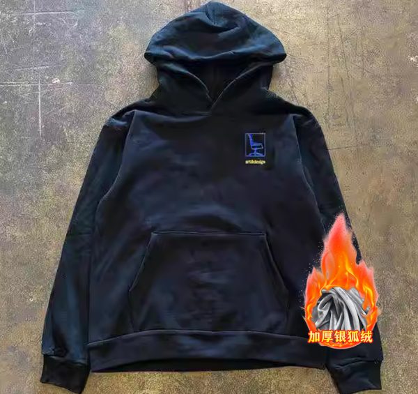 Vintage American Retro Letter Print Loose Hoodie - 400g Heavyweight Charity Support Fashion for Y2K and 90s Style Enthusiasts