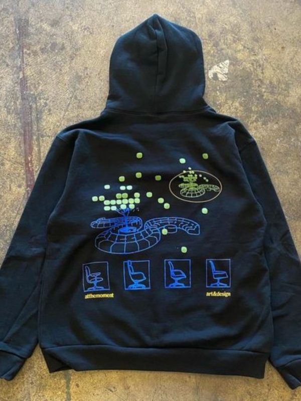 Vintage American Retro Letter Print Loose Hoodie - 400g Heavyweight Charity Support Fashion for Y2K and 90s Style Enthusiasts