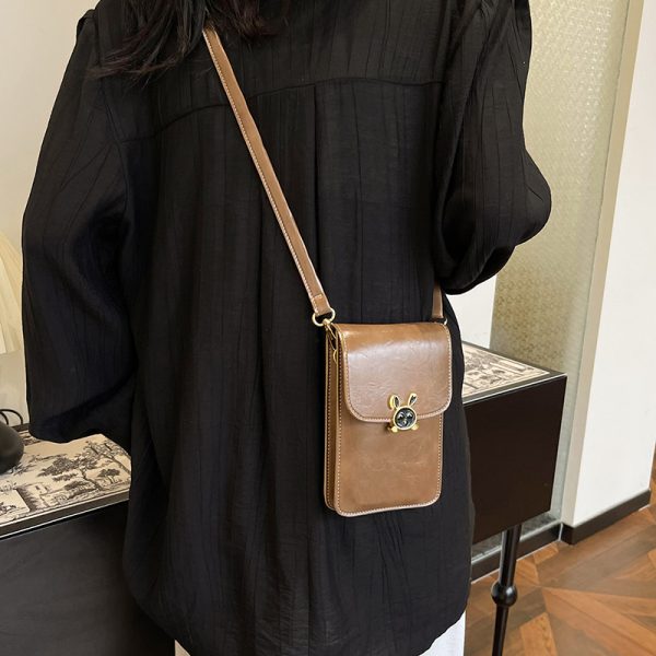 Vintage-Inspired Summer Mini Handbag 2025, Compact Lightweight Crossbody Phone Bag for Effortless Style