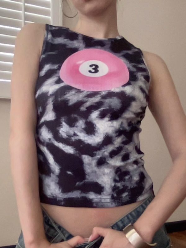 Vintage Leopard Print Slim Fit Tank Top | 2025 American Style Fashion