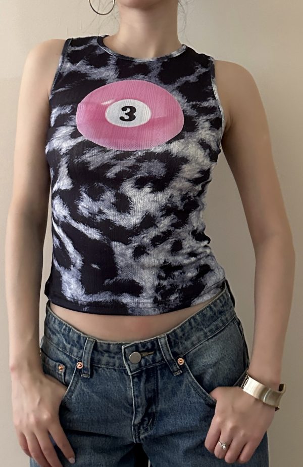 Vintage Leopard Print Slim Fit Tank Top | 2025 American Style Fashion