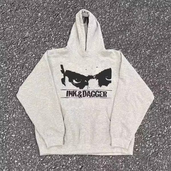 Vintage Philadelphia Punk Band Heavyweight Hoodie for Couples - 400g Loose Fit Charity Design