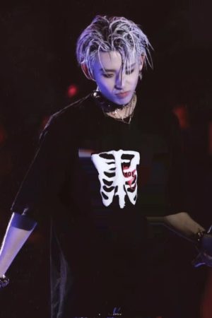 Vintage Washed Distressed Lil Ghost Short-Sleeve T-Shirt for Men and Women, Trendy Couple's Top, Y2K Fashion