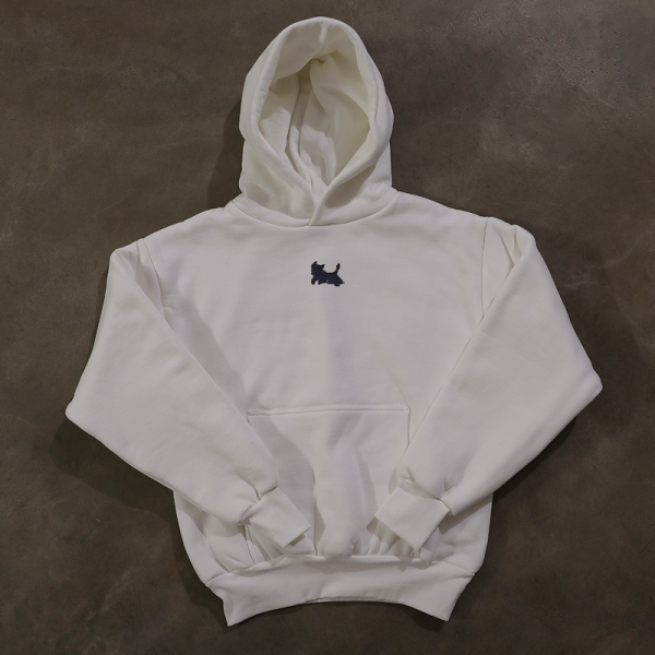 Warm Silver Fox Fleece Long Sleeve Hooded Sweatshirt for Women - Thick American Style, Cozy and Stylish Fall Essential