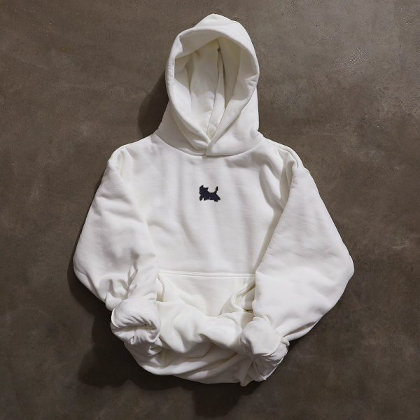 Warm Silver Fox Fleece Long Sleeve Hooded Sweatshirt for Women - Thick American Style, Cozy and Stylish Fall Essential