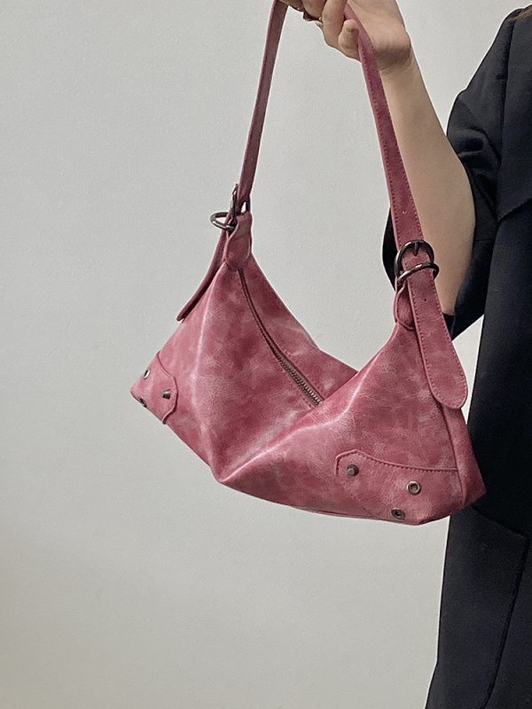 Wasteland Rich Girl Underarm Bag - High-End Women's Crossbody Handbag for 2025 Fashion Trends