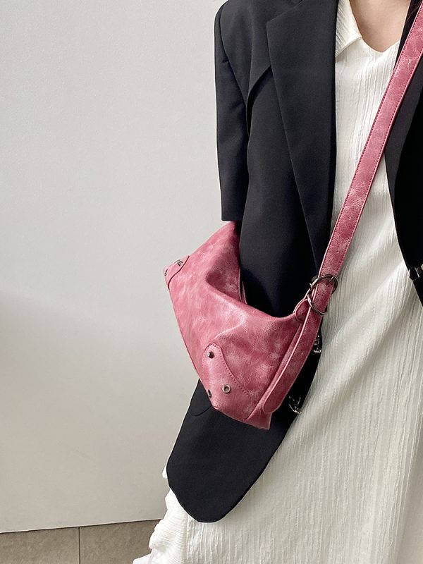 Wasteland Rich Girl Underarm Bag - High-End Women's Crossbody Handbag for 2025 Fashion Trends