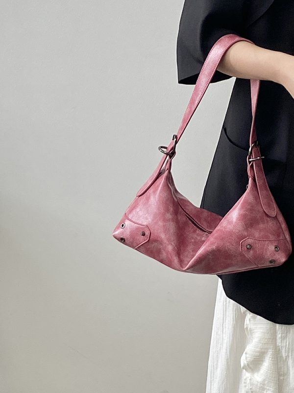 Wasteland Rich Girl Underarm Bag - High-End Women's Crossbody Handbag for 2025 Fashion Trends