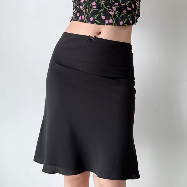 White Draped Midi Skirt for Women - Summer Mid-Waist Fitted Mermaid Style, European & American A-Line Design, Trendy Fashion Piece