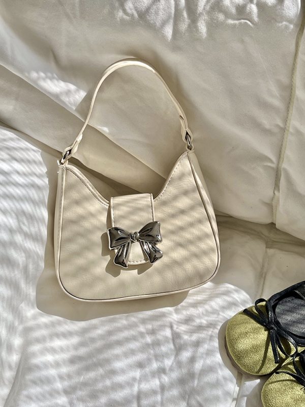 Women's Bowknot Chain Bag - Japanese & Korean Style Crossbody Handheld Small Bag - Fresh 2025 Design for Trendy Fashion