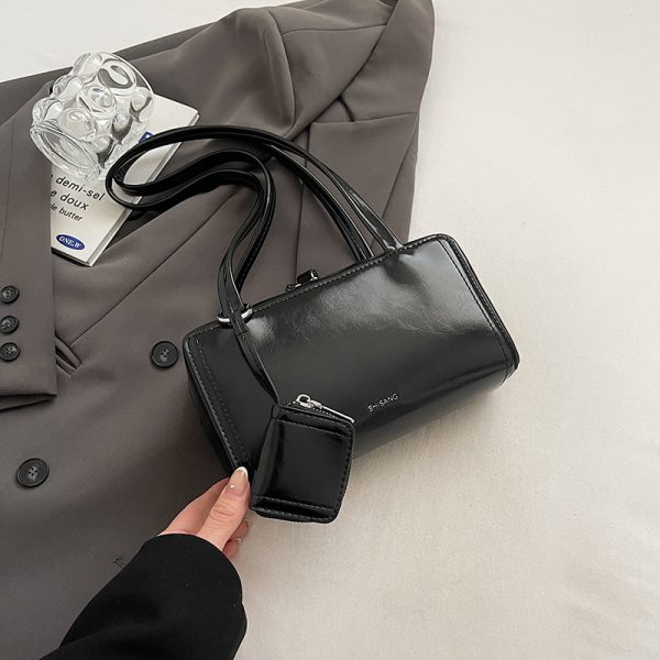 Women's Casual Versatile Shoulder Bag - 2025 Summer High-Quality Commuter Underarm Bag for Everyday Use