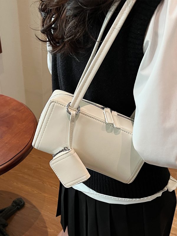 Women's Casual Versatile Shoulder Bag - 2025 Summer High-Quality Commuter Underarm Bag for Everyday Use