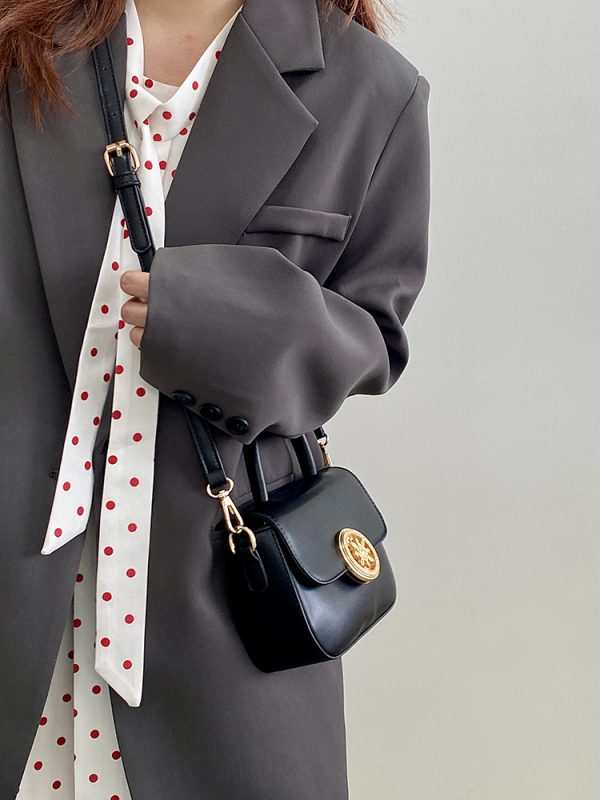 Women's Handheld Saddle Bag - Versatile Crossbody Bag for 2025, Chic Niche Design, Fashionable Small Bag