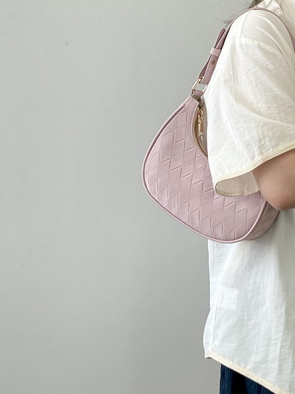 Women's High-End Crescent Bag - Niche Design Underarm Handbag, Small Crossbody Shoulder Bag for 2025 Fashion Trends