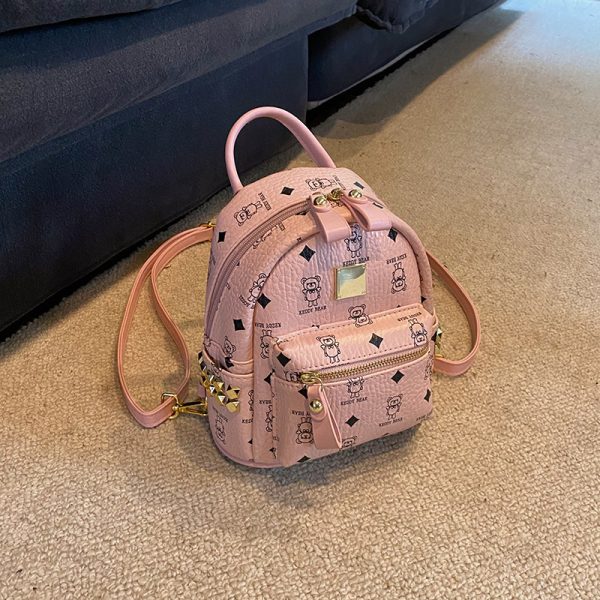 Women's High-End Fashion Backpack 2025 - Stylish School Bag for College Students & Trendy Travel Handbag