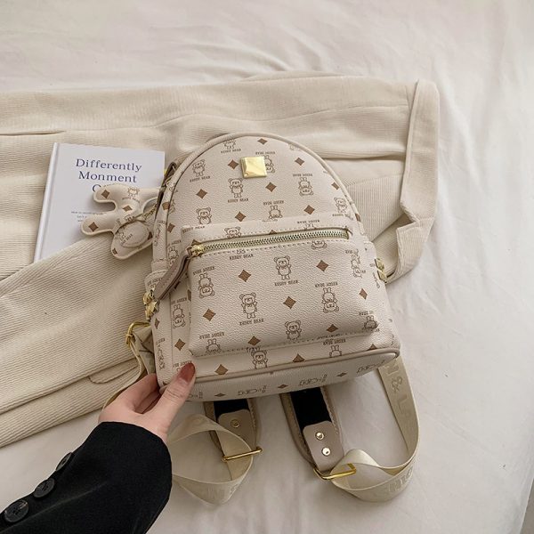 Women's High-End Fashion Backpack 2025 - Stylish School Bag for College Students & Trendy Travel Handbag